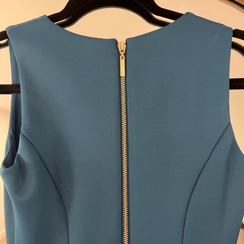 Marciano Elegant Blue Teal Sleeveless Dress - NEW - Picture 4 of 6